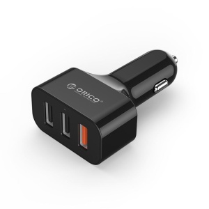 Incarcator auto Orico UCH-Q3 35W 3 Port negru - Img 2