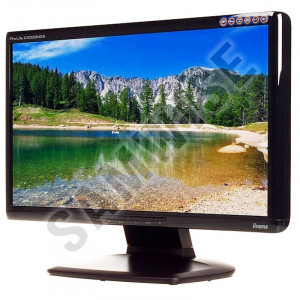 Monitor LCD Grad -A, IIYAMA ProLite 20" E2008HDS, 1600 x 900, 2ms, VGA, DVI, Cabluri DVI si Audio incluse - Img 2