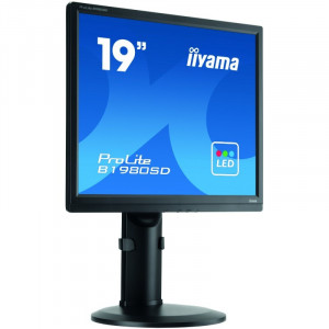 Monitor LED 19" IIYAMA ProLite B1980SD-B1, Grad A, 1280x1024, 5ms, DVI, VGA, Cabluri incluse - Img 1