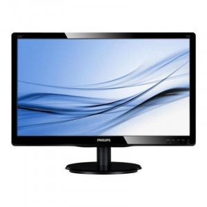 Monitor LED 21.5" Philips 226V4LAB, Full HD, 1920x1080, 5ms, DVI, VGA, Cabluri incluse - Img 1