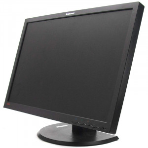 Monitor LED IPS 24" Lenovo LT2452P, Grad A, 1920x1200, Full HD, 7ms, VGA, DVI, DisplayPort, USB, Cabluri incluse - Img 2