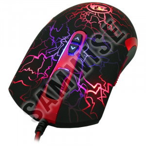 Mouse Gaming Redragon LavaWolf Black, Wired, USB, 3500 dpi, Switch-uri Omron, Picioruse de teflon - Img 3