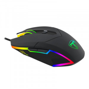 Mouse Gaming T-DAGGER Lance Corporal, Optic, USB, 3200 dpi, 6 butoane, Iluminare LED RGB - Img 2