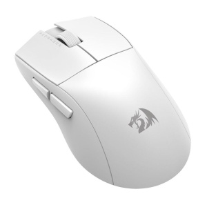 Mouse gaming wireless bluetooth si cu fir Redragon K1ng Lite 1K alb - Img 3