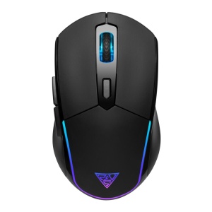 Mouse gaming wireless si cu fir Gamdias Hades M2 negru iluminare aRGB - Img 2