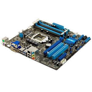 Placa de baza ASUS P8B75-M, Socket 1155, gen.II si III, 4xDDR3, USB 3, SATA 3 - Img 2