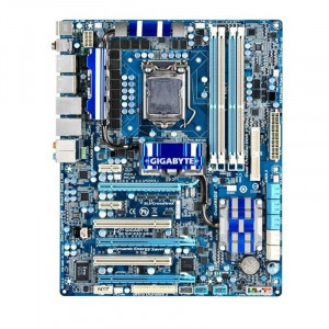 Placa de baza GIGABYTE GA-P55-UD5, LGA1156, 4x DDR3, PCI-Express 2.0, ATX - Img 1