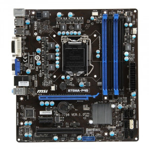 Placa de baza MSI B75MA-P45 Socket 1155, DDR3, USB3.0, SATA3, Suport Intel GEN II si III - Img 1