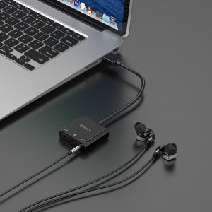Placa de sunet Orico SKT3, USB, 2x Audio Out (TRS&TRRS), 1x Mic - Img 5