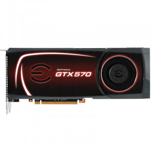 Placa video EVGA GeForce GTX 570 SuperClocked 1.28GB GDDR5 320-bit - Img 2