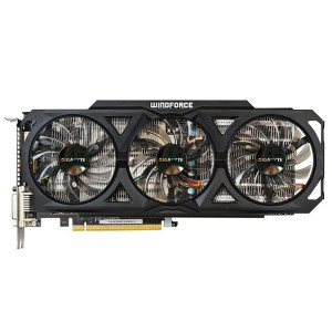 Placa video GIGABYTE GeForce GTX 760 OC WindForce 3X, 2GB DDR5 256-bit, DVI, HDMI, DisplayPort - Img 2