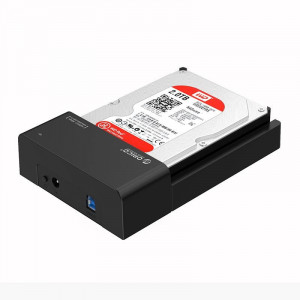 Rack Orico 6518US3, compatibil HDD/SSD 2.5"/3.5" SATA, USB 3.0, Negru - Img 3