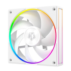 Set 3 ventilatoare ID-Cooling AF-127 120mm albe iluminare aRGB - Img 2