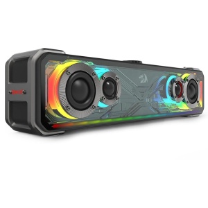 Soundbar Bluetooth Redragon Surge black iluminare RGB - Img 2