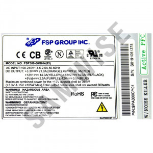 Sursa FSP Group 300W FSP300-60GHN, 4 x SATA, 3 x Molex, Vent.120mm, PFC, Eficienta 80+ - Img 3