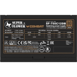 Sursa Super Flower Combat DB ATX 3.1, 80+ Bronze, 750W - Img 5
