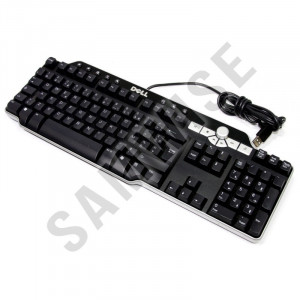 Tastatura DELL, USB SK-8135, Taste control multimedia si navigare web, 2 x iesiri USB 2.0 - Img 1