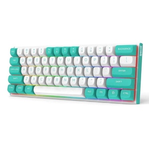 Tastatura gaming mecanica Redragon Fidd alba iluminare RGB - Img 2