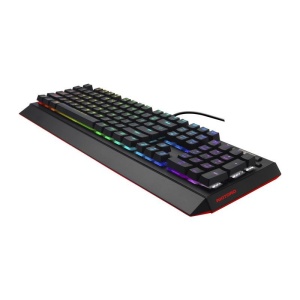 Tastatura gaming mecanica Riotoro Ghostwriter neagra Cherry Black iluminare RGB - Img 4