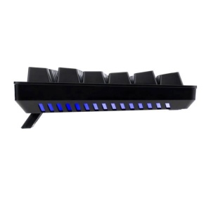 Tastatura gaming mecanica T-Dagger Bermuda neagra iluminare Ice-Blue switch-uri albastre - Img 2