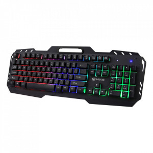 Tastatura Gaming Mixie X800 Metal, Iluminata RGB - Img 1