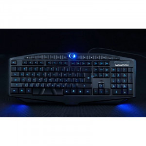 Tastatura Gaming Newmen GL-600, Iluminare LED, 14 Taste Multimedia, Open Box - Img 2