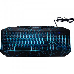 Tastatura Gaming Newmen GL800, iluminata LED, Taste multimedia, Open Box - Img 4