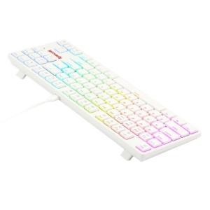 Tastatura Gaming Redragon Anubis White RGB Mecanica Brown Switch, Open Box - Img 3