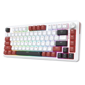 Tastatura Gaming Redragon Stormhunter Alba RGB Switch-uri Magnetice Redragon Roz Mecanica, Open Box - Img 4
