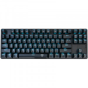 Tastatura Gaming T-Dagger Bora Mecanica ​Blue Switch, iluminare LED - Img 1