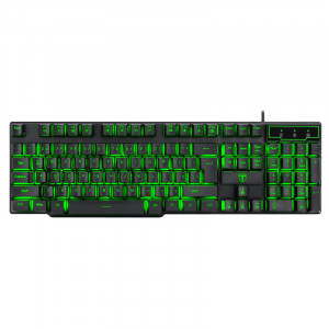 Tastatura gaming T-Dagger Liner, iluminare LED, 12 taste multimedia - Img 1