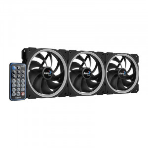 Ventilatoare Aerocool Orbit RC ARGB 3 Fan Pack, 120 mm, telecomanda - Img 5