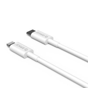 Cablu USB Orico CL01-10 Type-C - Lightning 1m alb - Img 4