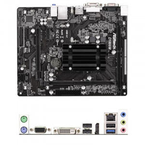Calculator Delux MV418, Intel Celeron Integrat J1800 2.4GHz, ASRock D1800M, 4GB DDR3, 160GB, HD Graphics, DVD-RW, 450W - Img 2