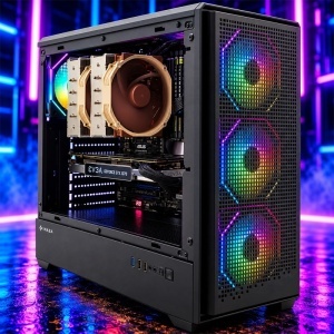 Calculator Gaming Aether V2, Intel Core i7-5960X 3.0GHz, ASUS X99-E WS, 16GB DDR4, SSD 256GB, HDD 1TB, EVGA GTX 1070 8GB GDDR5