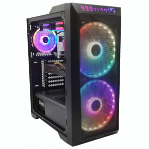 Calculator Gaming Apollo V3, Intel Core i5 10400F turbo 4.3GHz, ASUS TUF B460M-PLUS, 32GB DDR4, SSD 1TB, HDD 4TB, RX 5700 XT GAMING X 8GB GDDR6 - Img 1