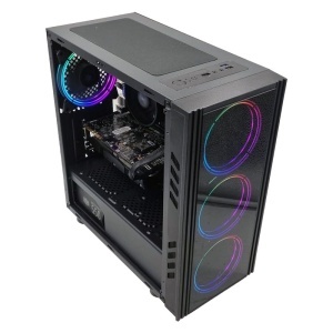 Calculator Gaming BlackShip V2, AMD Ryzen 5 5500 3.6GHz, GIGABYTE A520M DS3H V2, 16GB DDR4, SSD 512GB, HDD 1TB, GTX 1070 Ti 8GB GDDR5 - Img 3
