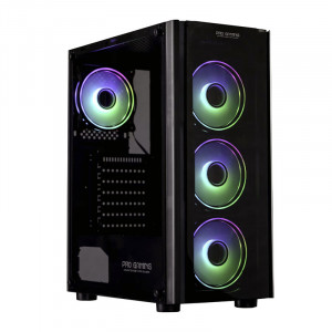 Calculator Gaming Blaze v8, Intel Core i5-9400f 2.9GHz, GA-H310M S2H, 16GB DDR4, SSD 256GB, HDD 3TB, RX 580 NITRO+ 4GB GDDR5 - Img 5