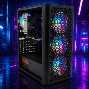 Calculator Gaming Fury V11, Intel Core i5-8500 3.0GHz, ASUS PRIME H310M-DASH, 16GB DDR4, SSD 256GB, HDD 500GB, ARKTEK RX 580 8GB GDDR5