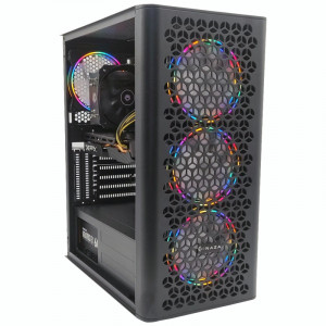 Calculator Gaming Fury V5, Intel Core i5 7400 3GHz, MSI H110M-S03, 16GB DDR4, SSD 512GB, HDD 1TB, RX 580 8GB GDDR5 256-bit, 600W - Img 1