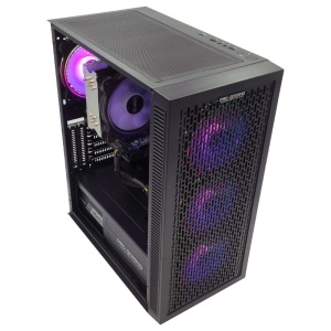 Calculator Gaming Gladius V2, Intel Core i7 7700 3.6GHz, Asus Q170M-C, 16GB DDR4, SSD 512GB, HDD 2TB, RX 580 8GB DDR5 256-bit - Img 2