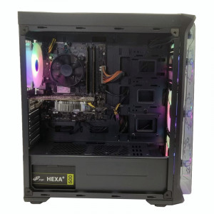 Calculator Gaming LUX V6, Intel Core i5 8400T turbo 3.3GHz, ASUS PRIME B360M-A, 16GB DDR4, SSD 256GB, HDD 1TB, GTX 1060 3GB DDR5, 500W - Img 3