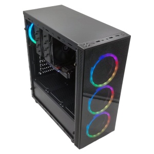 Calculator Gaming Sideswipe V5, Intel Core i7-10700 2.9GHz, Asus Pro H410M-C2, 32GB DDR4, SSD 1TB, HDD 6TB, RTX 2070 XLR8 Gaming 8GB GDDR6 - Img 2