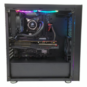 Calculator Gaming SteelJaw V3, Intel Core i7 6700k 4GHz, Asus Z170-A, 16GB DDR4, SSD 512GB, 2TB, GTX 1070 Ti 8GB GDDR5, 600W - Img 3