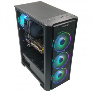 Calculator Gaming Zed V7, Intel Core i5-9500 3GHz, GA-H310M S2H, 32GB DDR4, SSD 512GB, HDD 3TB, RX 580 8GB DDR5 - Img 2
