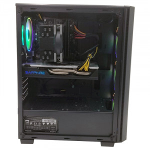 Calculator Gaming Zed v8, Intel Core i5-9400f 2.9GHz, GA-H310M S2H, 16GB DDR4, SSD 512GB, HDD 3TB, RX 580 NITRO+ 4GB GDDR5 - Img 3