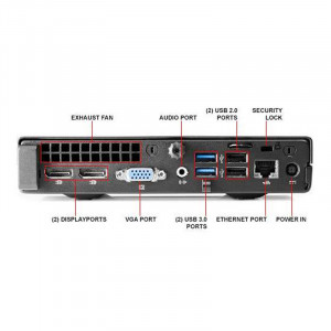 Calculator HP ProDesk 600 G1 Desktop Mini PC, Intel Core i5-4570TE 2.7GHz, 8GB DDR3, SSD 120GB, 4x USB 3.0 - Img 3