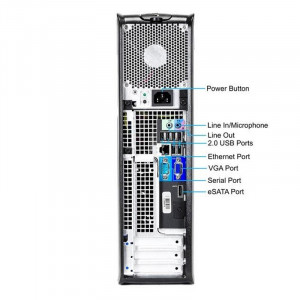 Calculator Incomplet DELL 580 DT, Chipset AMD 785G, DDR3, SATA2, ATI Radeon HD 4200 - Img 2