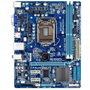 Calculator Inter-Tech i3, Intel Core i3 3220 3.3GHz, Gigabyte GA-H61M-DS2, 8GB DDR3, nVIDIA GT640 1GB DDR5 128-bit, 500GB, HDMI, DVI, 600W - Img 3