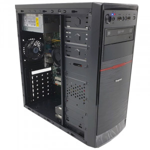Calculator Segotep AND, Intel Core i3 3240 3.2GHz, Pegatron IPMMB-FS, 8GB DDR3, 500GB, 300W, DVD-RW - Img 1
